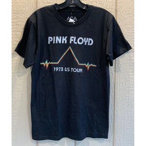 PINK FLOYD 1973 US TOUR Reprint Graphic T Shirt - Band Tee - NWT - Mens Small